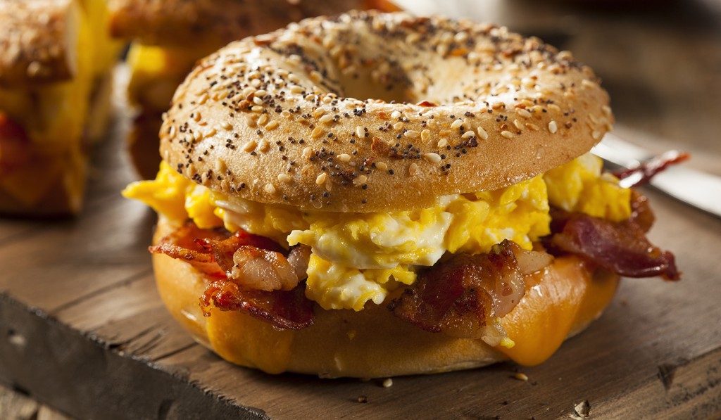 Manhattan Breakfast Bagel – Citiline Cafe